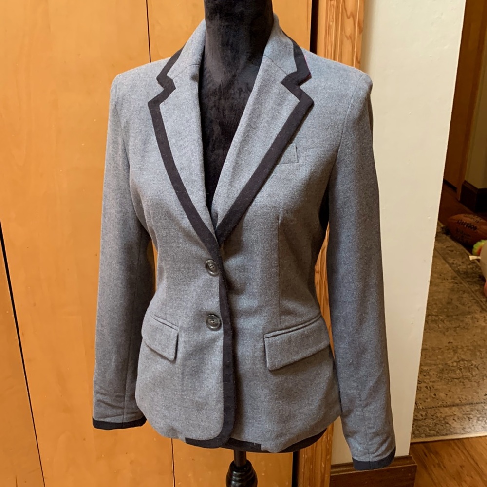 Women’s Gray Blazer Jacket